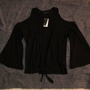MICHELLE by COMMUNE Black Top Small NWT!